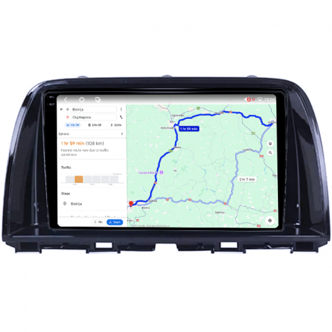 Navigatie dedicata Mazda 6 III 2012-2017, 4GB RAM 64GB ROM, Octacore, Android 14, Display QLED 1K 9", Carplay&Android Auto, SIM 4G, Ventilator Activ [3]