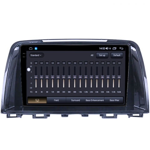 Navigatie dedicata Mazda 6 III 2012-2017, 8GB RAM 128GB ROM, Octacore, Platforma 7862, Android 14, Display QLED 9" 2K, Suporta camera 360", DSP, Carplay&Android Auto, SIM 4G, Ventilator Activ [1]