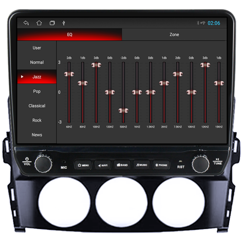 Navigatie dedicata Mazda MX-5 2008-2015 Tesla cu butoane rotative model 2024, 4GB RAM 64GB ROM, Procesor Quadcore, Android 14, Display QLED 10", DSP, Carplay&Android Auto [1]