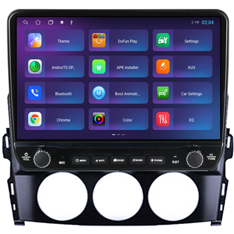 Navigatie dedicata Mazda MX-5 2008-2015 Tesla cu butoane rotative model 2024, 4GB RAM 64GB ROM, Procesor Quadcore, Android 14, Display QLED 10", DSP, Carplay&Android Auto [3]