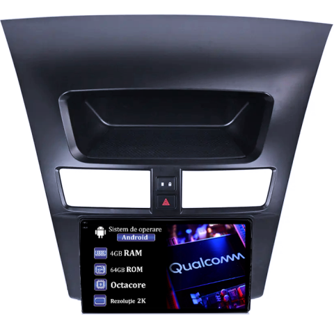 BT-50 2011-2020 - Navigatie dedicata Mazda BT-50 2011-2020, 4GB RAM 64GB ROM, Procesor Qualcomm Octacore, Android 14, Rezolutie 2K, Display QLED 9", DSP, Carplay&Android Auto, SIM 4G