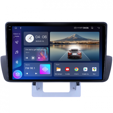 Navigatie dedicata Mazda BT-50 2012-2018, 4GB RAM 64GB ROM, Quad Core, Display 9" QLED 1K, Carplay, Android 14, Bluetooth, Magazin Play, Suport Camere AHD [3]