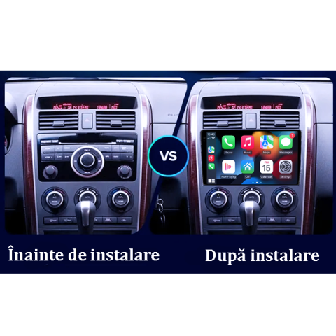 Navigatie dedicata Mazda CX-9 2006-2016, 4GB RAM 64GB ROM, Procesor Qualcomm Octacore, Android 14, Rezolutie 2K, Display QLED 10", DSP, Carplay&Android Auto, SIM 4G [4]
