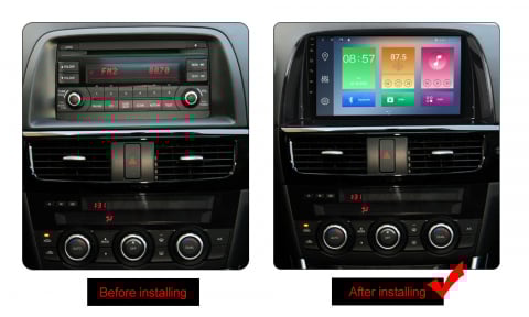 Navigatie dedicata Mazda CX5 2012-2017, 4GB RAM 64GB ROM, Quad Core, Display 9" QLED 1K, Carplay, Android 14, Bluetooth, Magazin Play, Suport Camere AHD [1]