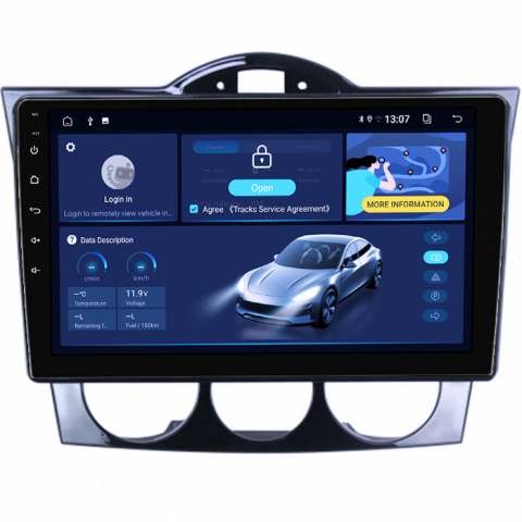 Navigatie dedicata Mazda RX-8 2008-2021, 8GB RAM 128GB ROM, Octacore, Platforma 7862,Android 13, Display QLED 9”, Suporta camera 360º, DSP, Carplay&Android Auto, SIM 4G, Ventilator Activ [1]