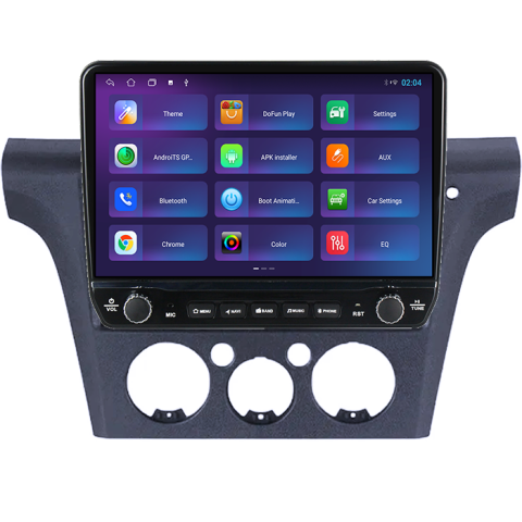 Navigatie dedicata Mitsubishi Airtrek Outlander 2001-2005 Tesla cu butoane rotative model 2024, 4GB RAM 64GB ROM, Procesor Quadcore, Android 14, Display QLED 10", DSP, Carplay&Android Auto [3]