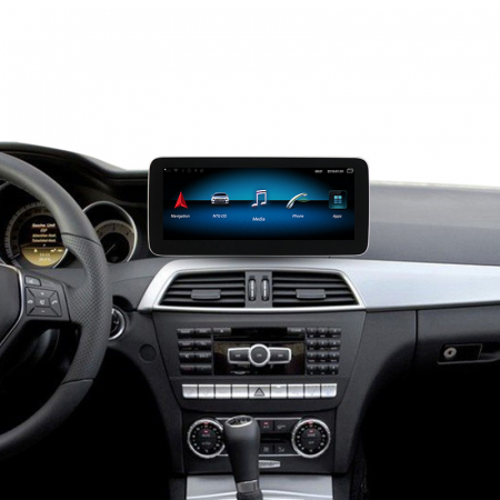 Navigatie dedicata Mercedes Benz C-class W204 2011-2013, Procesor Qualcomm, Android 13, Wireless Carplay si Android auto, 8GB RAM 256GB ROM, Octacore 2.0ghz, Display IPS 1920*1080, 12.3 inch [3]