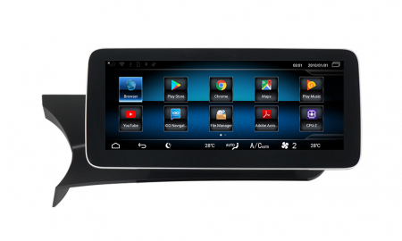 Navigatie dedicata Mercedes Benz C-class W204 2011-2013, Procesor Qualcomm, Android 13, Wireless Carplay si Android auto, 8GB RAM 256GB ROM, Octacore 2.0ghz, Display IPS 1920*1080, 12.3 inch [2]