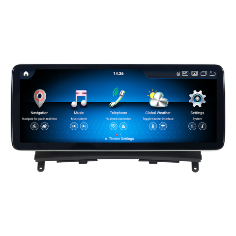 Mercedes-Benz - Navigatie dedicata Mercedes Benz C Class W204 8GB RAM 256GB ROM, Procesor Qualcomm Octacore, Android 14, Rezolutie 2K, Display QLED 10.25", DSP, Carplay&Android Auto, SIM 4G