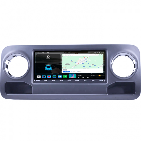 Navigatie dedicata Mercedes Benz Sprinter 2019, 4GB RAM 64GB ROM, Octacore, Android 14, Display QLED 1K 9", Carplay&Android Auto, SIM 4G, Ventilator Activ [1]