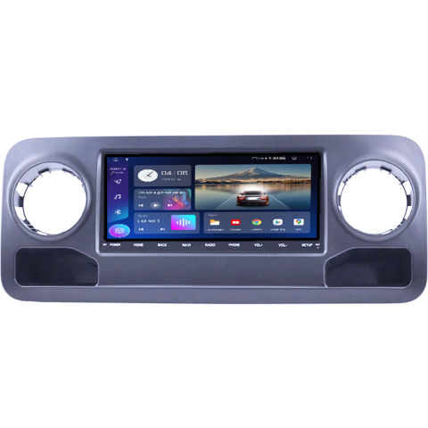Navigatie dedicata Mercedes Benz Sprinter 2019, 4GB RAM 64GB ROM, Procesor Qualcomm Octacore, Android 14, Rezolutie 2K, Display QLED 9", DSP, Carplay&Android Auto, SIM 4G [4]