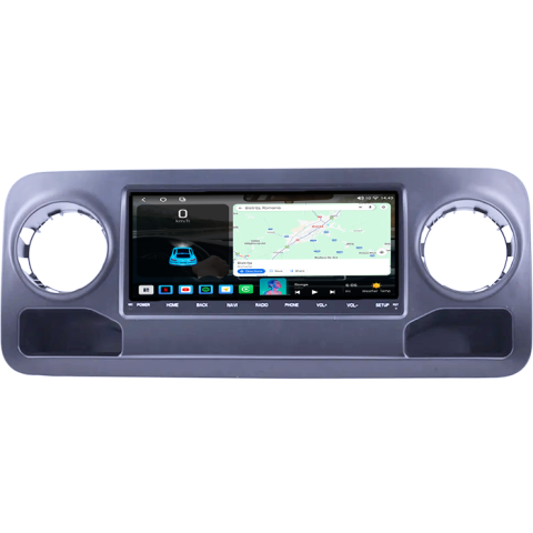 Navigatie dedicata Mercedes Benz Sprinter 2019, 4GB RAM 64GB ROM, Procesor Qualcomm Octacore, Android 14, Rezolutie 2K, Display QLED 9", DSP, Carplay&Android Auto, SIM 4G [1]