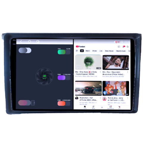 Navigatie dedicata Mercedes-Benz Vito 2003-2006, 4GB RAM 64GB ROM, Procesor Qualcomm Octacore, Android 14, Rezolutie 2K, Display QLED 9", DSP, Carplay&Android Auto, SIM 4G [3]