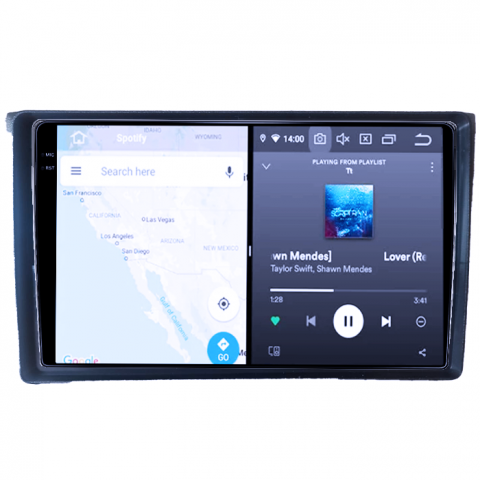Mercedes-Benz - Navigatie dedicata Mercedes-Benz Vito 2003-2006, 12GB RAM 256/512GB ROM, Android 13, Rezolutie 2K, Display QLED 9", DSP, Carplay&Android Auto, SIM 4G, Ventilator Activ, Suport Camere 360