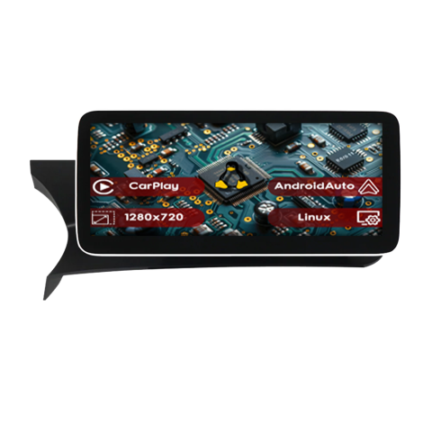 Navigatii Dedicate - Navigatie dedicata Mercedes-Benz W204 2010-2012, NTG 4.5, Linux, Display QLED 10.25”,DSP, Carplay&Android Auto