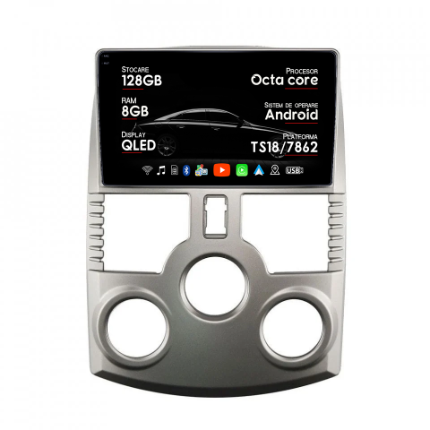 Rush 2006-2011 - Navigatie dedicata Toyota 2006-2011, 8GB RAM 128GB ROM, Octacore, Platforma TS18, Android 14, Display QLED 9", Suporta camera 360", DSP, Carplay&Android