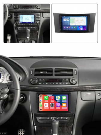 (Resigilata) Navigatie dedicata Mercedes Benz W211, 2GB RAM 32GB ROM, Quad Core, Display 9" IPS Full HD, Carplay, Android 13, Bluetooth, Magazin Play, Suport camere AHD [1]