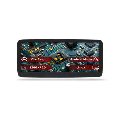 GLK X204 2008-2015 - Navigatie dedicata Mercedes-Benz X204 2012-2015, NTG 4.5, Linux, Display QLED 12.3”,DSP, Carplay&Android Auto