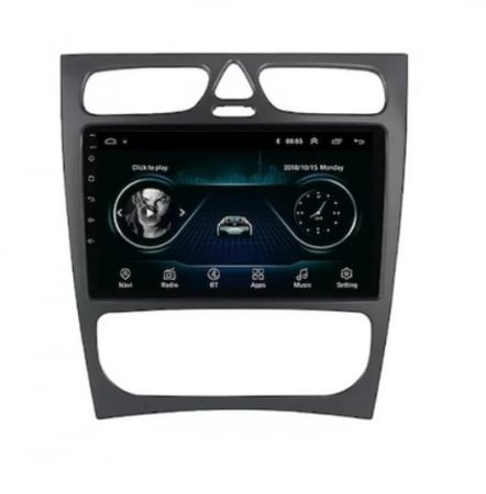 Navigatie dedicata Mercedes C-Class W203 / CLK 320 2000-2004, 4 GB RAM 32 ROM, Android 13, Display QLED 1K, 9", DSP, Carplay, Android Auto, Internet, Youtube , Waze , WI-FI , USB [3]