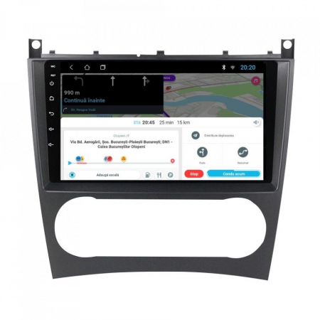 Navigatie dedicata Mercedes G-Class W463 2002-2012, 4GB RAM 32GB ROM, Octacore, Android 14, Display QLED 1K 9", DSP, Carplay&Android Auto, SIM 4G, Bluetooth, Ventilator Activ [3]