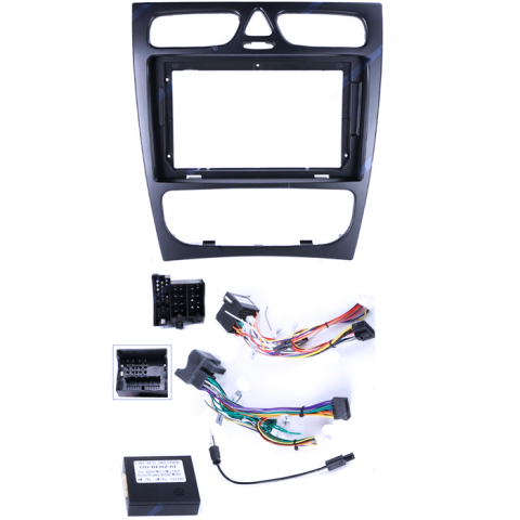 Navigatie dedicata Mercedes C Class W203, CLK W209 2000-2005, 4GB RAM 32GB ROM, Octacore, Android 14, Display QLED 1K 9", DSP, Carplay&Android Auto, SIM 4G, Bluetooth, Ventilator Activ [6]