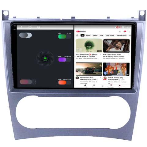 Navigatie dedicata Mercedes G-Class W463 2002-2012, 4GB RAM 64GB ROM, Procesor Qualcomm Octacore, Android 14, Rezolutie 2K, Display QLED 9", DSP, Carplay&Android Auto, SIM 4G [2]