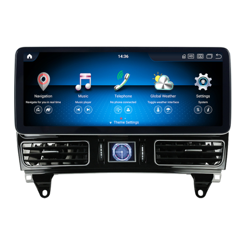 Mercedes-Benz - Navigatie dedicata Mercedes GLE ML GL 2012-2015, 8GB RAM 256GB ROM, Procesor Qualcomm Octacore, Android 14, Rezolutie 2K, Display QLED 9", DSP, Carplay&Android Auto, SIM 4G