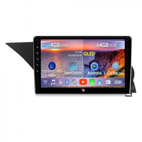 GLK X204 2008 - 2012 - Navigatie dedicata Mercedes GLK 2013-2015, 4GB RAM 64GB ROM, Octacore, Android 13, Display QLED 9", DSP, Carplay, Android Auto, Internet, Youtube, Waze, WIFI, Bluetooth