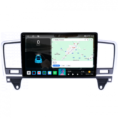 Navigatie dedicata Mercedes ML, GL-Class GL X166 2012-2015, 4GB RAM 64GB ROM, Octacore, Android 14, Display QLED 1K 9", Carplay&Android Auto, SIM 4G, Ventilator Activ [1]