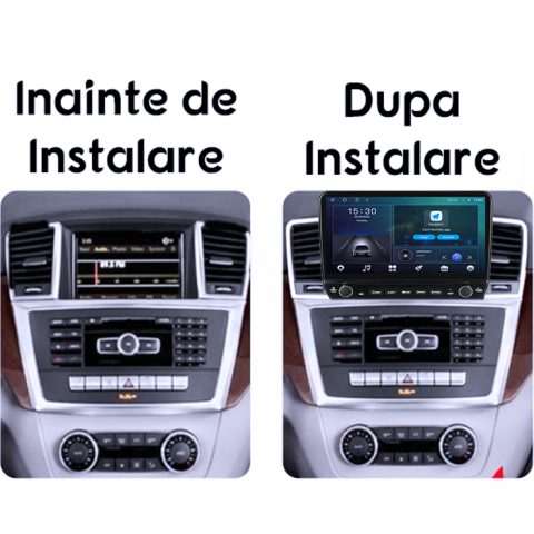 Navigatie dedicata Mercedes ML, GL-Class GL X166 2012-2015, Tesla cu butoane rotative model 2024, 4GB RAM 64GB ROM, Procesor Quadcore, Android 14, Display QLED 10", DSP, Carplay&Android Auto [7]