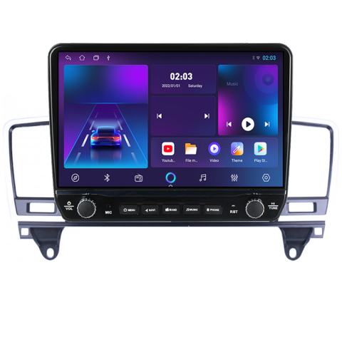 Navigatie dedicata Mercedes ML, GL-Class GL X166 2012-2015, Tesla cu butoane rotative model 2024, 4GB RAM 64GB ROM, Procesor Quadcore, Android 14, Display QLED 10", DSP, Carplay&Android Auto [5]