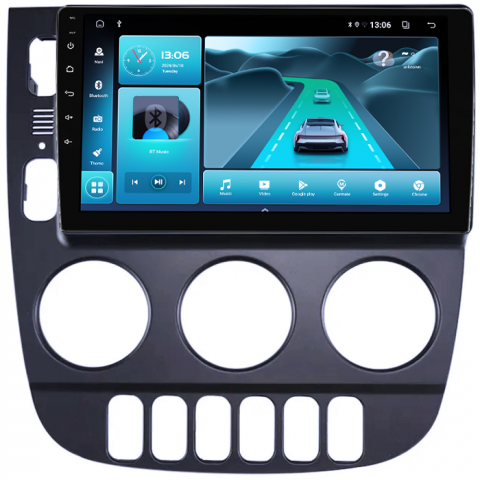 Navigatie dedicata Mercedes ML W163 2001 - 2005, 8GB RAM 128GB ROM, Octacore, Platforma 7862,Android 13, Display QLED 9”, Suporta camera 360º, DSP, Carplay&Android Auto, SIM 4G, Ventilator Activ [2]