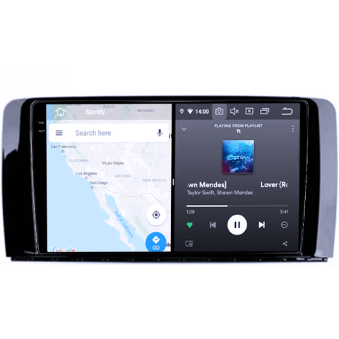 Mercedes-Benz - Navigatie dedicata Mercedes R Class W251 2005-2017, 8GB RAM 128GB ROM, Octacore, Platforma 7862, Android 14, Display QLED 9", Suporta camera 360", DSP, Carplay&Androi