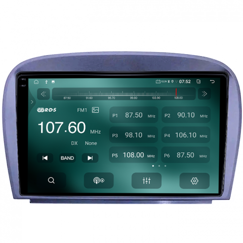 Navigatie dedicata Mercedes SL W230 2004-2011 A-W230, 4GB RAM 64GB ROM, Quadcore, Android 14, Display QLED 1K, 9", DSP, Carplay&Android Auto, Suport camere AHD [6]