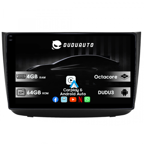 Navigatii Dedicate - Navigatie dedicata Mercedes-Benz Vito 2003-2006 DUDU3, 4GB RAM 64GB ROM, Octacore, Platforma 8581, Android, Display QLED 9", DSP, Carplay&AndroidAuto