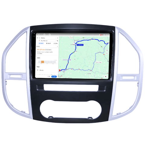 Navigatie dedicata Mercedes Vito 3, 4GB RAM 64GB ROM, Procesor Qualcomm Octacore, Android 14, Rezolutie 2K, Display QLED 10", DSP, Carplay&Android Auto, SIM 4G [5]