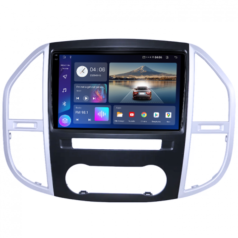 Navigatie dedicata Mercedes Vito 3, 4GB RAM 64GB ROM, Quad Core, Display 10" QLED 1K, Carplay, Android 14, Bluetooth, Magazin Play, Suport Camere AHD [1]