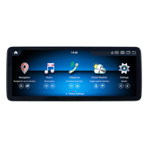 Mercedes-Benz - Navigatie dedicata Mercedes CL, GLA, CLS, 8GB RAM 256GB ROM, Procesor Qualcomm Octacore, Android 14, Rezolutie 2K, Display QLED 10.25", DSP, Carplay&Android Auto, SIM 4G