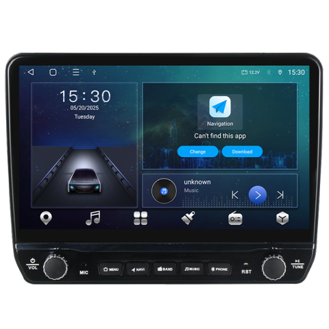 Navigatie dedicata Mitsubishi Airtrek Outlander 2001-2005 Tesla cu butoane rotative model 2024, 4GB RAM 64GB ROM, Procesor Quadcore, Android 14, Display QLED 10", DSP, Carplay&Android Auto [5]