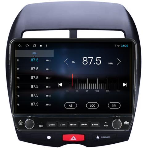 Navigatie dedicata Mitsubishi ASX 2010-2019 Tesla cu butoane rotative model 2024, 4GB RAM 64GB ROM, Procesor Quadcore, Android 14, Display QLED 10", DSP, Carplay&Android Auto [2]