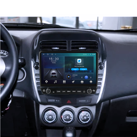 Navigatie dedicata Mitsubishi ASX 2010-2019 Tesla cu butoane rotative model 2024, 4GB RAM 64GB ROM, Procesor Quadcore, Android 14, Display QLED 10", DSP, Carplay&Android Auto [6]