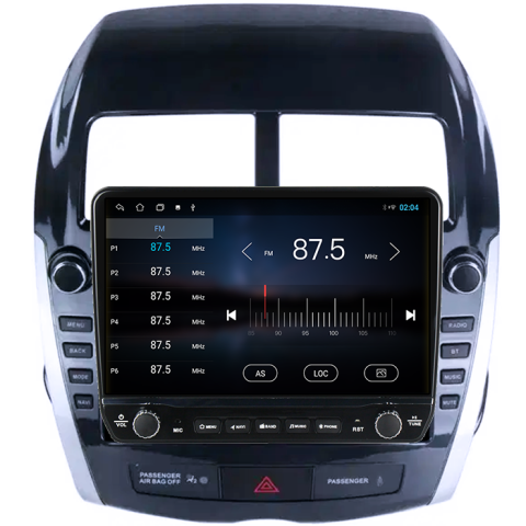 Navigatie dedicata Mitsubishi ASX 2010-2019 Tesla cu butoane rotative model 2024, 4GB RAM 64GB ROM, Procesor Quadcore, Android 14, Display QLED 10", DSP, Carplay&Android Auto [2]