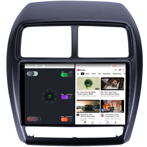 Navigatie dedicata Mitsubishi ASX 2016-2022, 8GB RAM 128GB ROM, Octacore, Platforma 7862,Android 14, Display QLED 9", Suporta camera 360", DSP, Carplay&Android Auto, SIM 4G, Ventilator Activ [2]