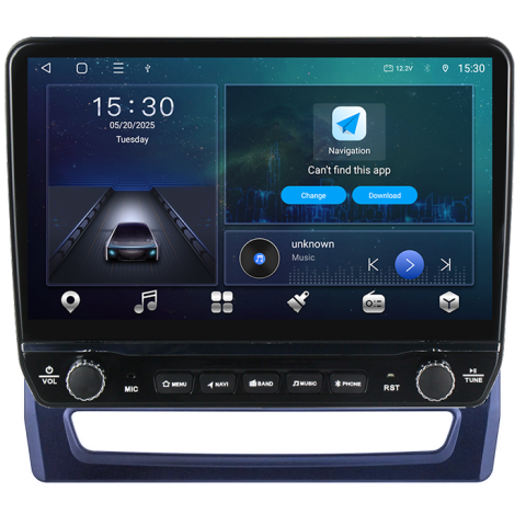 Navigatie dedicata Mitsubishi ASX 2019+ Tesla cu butoane rotative model 2024, 4GB RAM 64GB ROM, Procesor Quadcore, Android 14, Display QLED 10", DSP, Carplay&Android Auto [5]