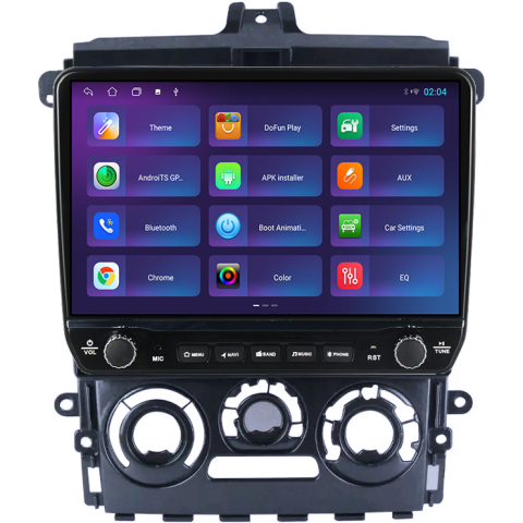 Navigatie dedicata Mitsubishi Colt Plus 2007-2012 Tesla cu butoane rotative model 2024, 4GB RAM 64GB ROM, Procesor Quadcore, Android 14, Display QLED 10", DSP, Carplay&Android Auto [3]