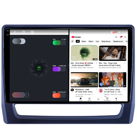 Navigatie dedicata Kia Rio 2011-2015, 8GB RAM 128GB ROM, Octacore, Platforma TS18, Android 14, Display QLED 9", Suporta camera 360", DSP, Carplay&Android Auto, SIM 4G, Ventilator Activ [1]