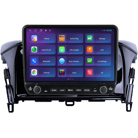 Navigatie dedicata Mitsubishi Eclipse Tesla cu butoane rotative model 2024, 4GB RAM 64GB ROM, Procesor Quadcore, Android 14, Display QLED 10", DSP, Carplay&Android Auto [3]