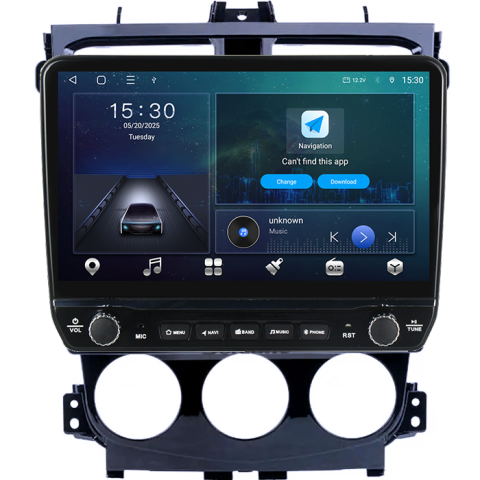 Navigatie dedicata Mitsubishi colt 2013 Tesla cu butoane rotative model 2024, 4GB RAM 64GB ROM, Procesor Quadcore, Android 14, Display QLED 10", DSP, Carplay&Android Auto [5]