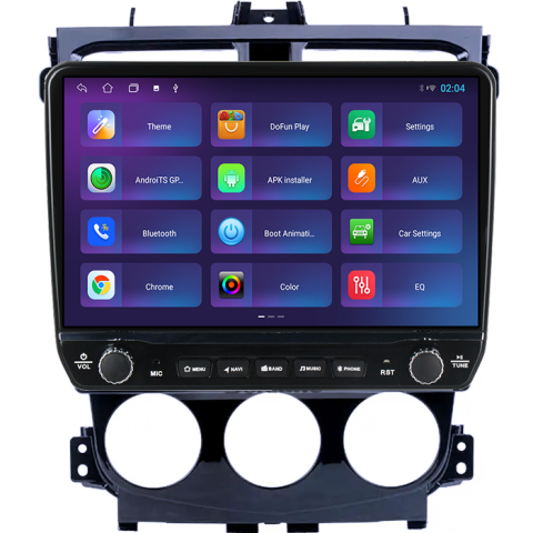 Navigatie dedicata Mitsubishi colt 2013 Tesla cu butoane rotative model 2024, 4GB RAM 64GB ROM, Procesor Quadcore, Android 14, Display QLED 10", DSP, Carplay&Android Auto [3]