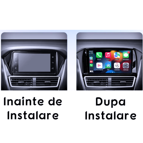 Navigatie dedicata Mitsubishi Eclipse 2017+, 4GB RAM 64GB ROM, Procesor Qualcomm Octacore, Android 14, Rezolutie 2K, Display QLED 9", DSP, Carplay&Android Auto, SIM 4G [4]